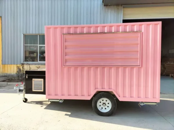 9.8ft Mobile Shipping Container Trailer